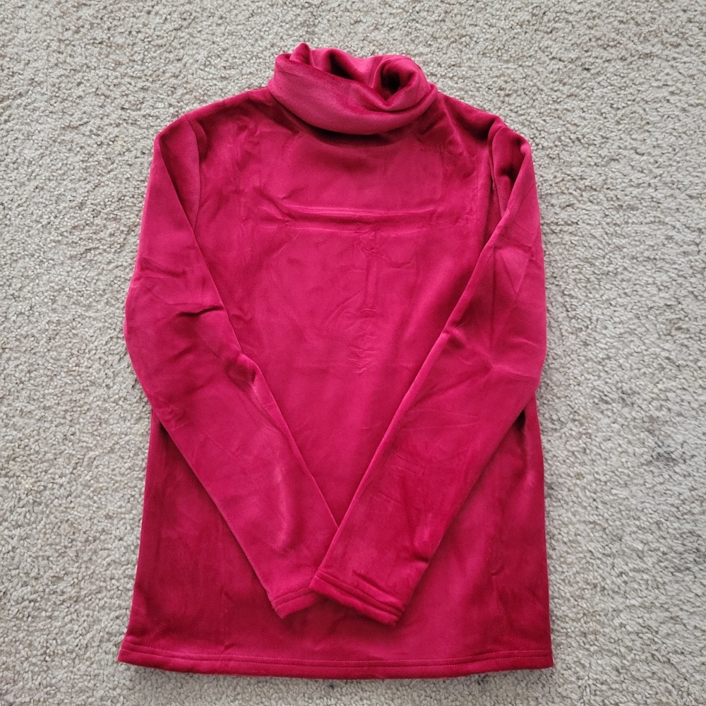 Velour Turtleneck